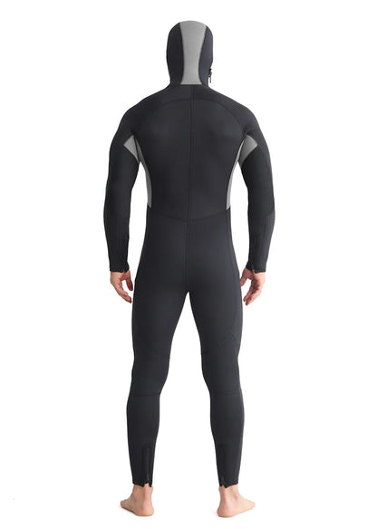1,5mm Neopren Våtdräkt Herr – Helkropp, Långa Ärmar, Dykning & Surfing, M–XXXL