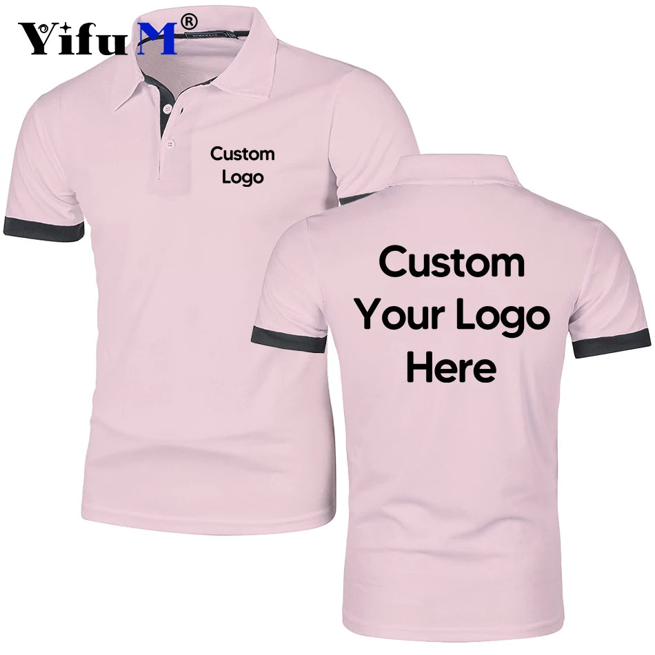 Kortärmad polo med eget tryck & logotyp – reklamkläder & profilprodukter, herr & dam, S–7XL