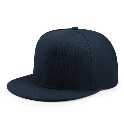 Big Bone Man Plus Size 64cm Baseball Caps Adult Flat Peak Hip Hop Fitted Hat Men Women Large Size Snapback Cap Size 60cm 62cm
