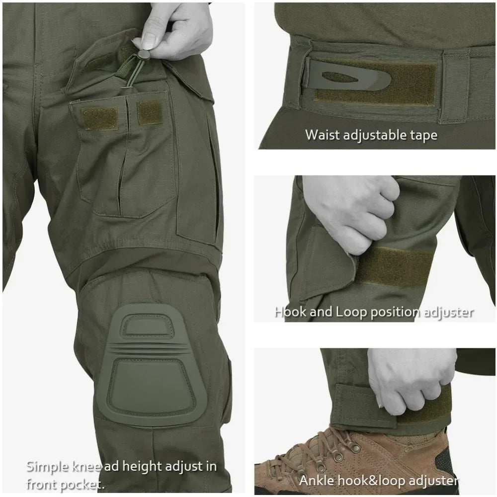 Tactical Pants Gen3 Combat Pant Men's Flex Stretch Work Cargo Pants Casual Trouser Outdoor Sport Training Trekking Hiking Pants