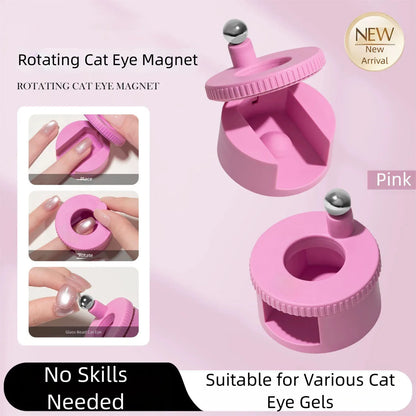 New 8in1 Nail Magnet Multi Functional For Attracting Glass Beads Cat Eye Nail Polish And Gel Polish