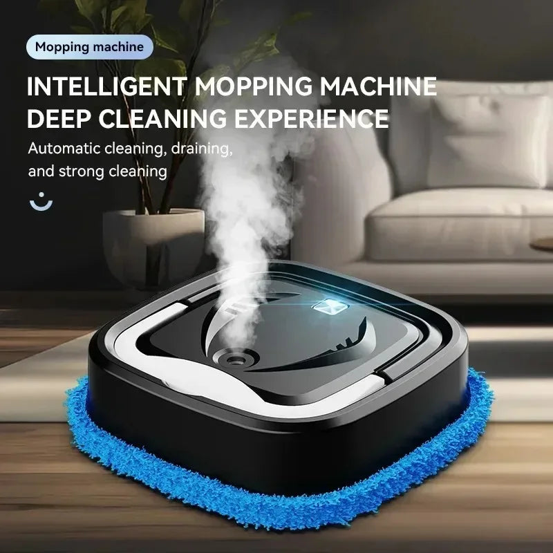 Smart Robot Vacuum Cleaner Dry Wet Sweeping Rotary Floor Mopping Air Humidifying Spray USB Charging Cleaning Robot