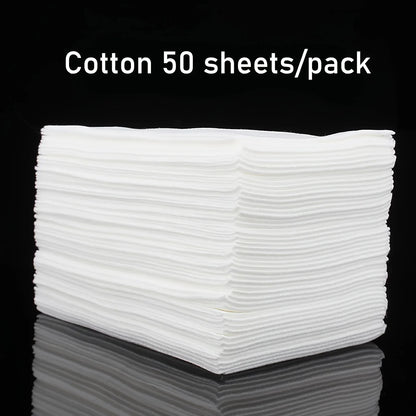 1Pc Disposable Tattoo Wipe Paper 50pcs Tattoo Cloth High-end Washing Gauze Permanent Makeup Cleanig Tattoo Supplies Accessories