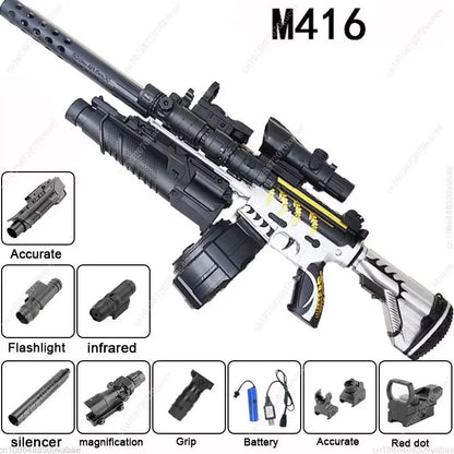 Burst M416 Helautomatisk Gelébollsskjutare