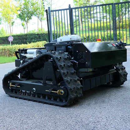 Bensinriven gräsklippare med drift och 500 mm klippbredd