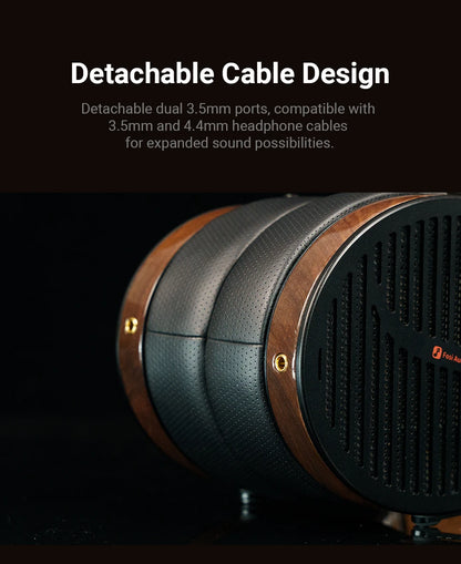 Fosi Audio i5 öppna over-ear-hörlurar med 97 mm planmagnetiska element