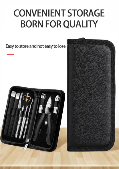 Nail Clipper Set for Paronychia Home Pedicure Tool Portable MEN'S High-grade Manicure Knife Dead Skin Scissors