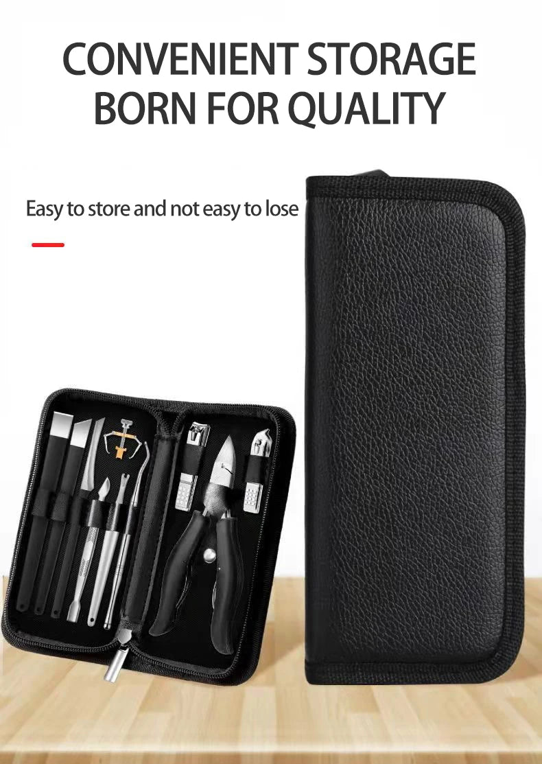 Nail Clipper Set for Paronychia Home Pedicure Tool Portable MEN'S High-grade Manicure Knife Dead Skin Scissors