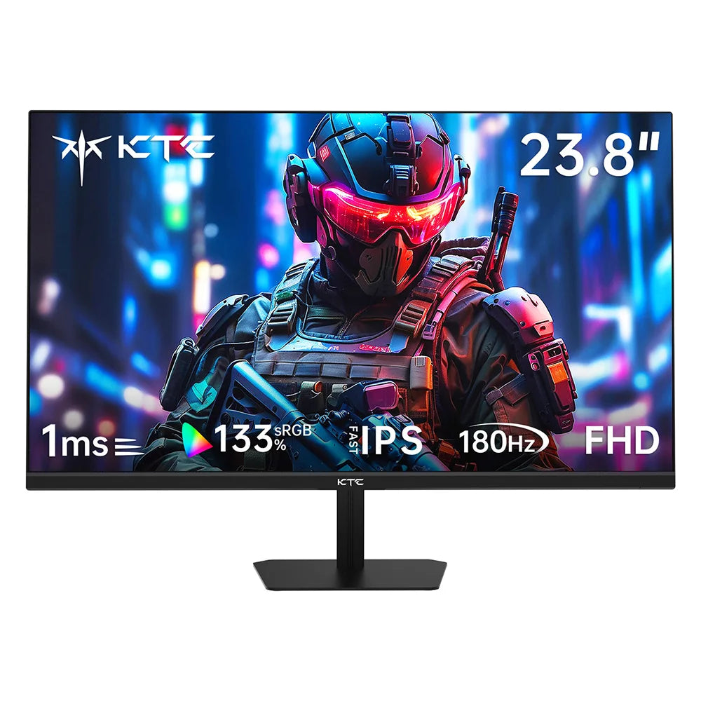 KTC H24F8 Gaming Monitor 23,8" – Fast IPS 180Hz 1ms HDR10 FreeSync 99% sRGB VESA EU-lager