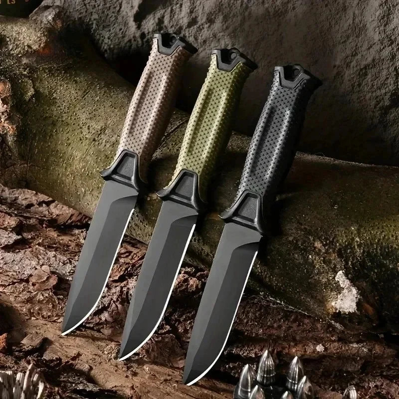 Fixed Blade Knife Outdoor Leisure Trekking Barbecue Hunting Fishing Portable EDC Holiday Gifts Essential Equipment Tool
