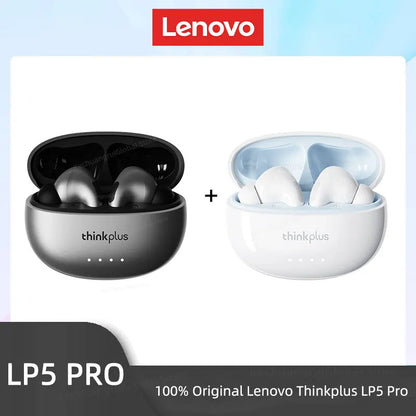 Lenovo LP5 PRO Wireless Bluetooth 5.4 Earphones TWS HiFi Sound Headphones Gaming Sports Earbuds LP5Pro Headset with Mic 2026