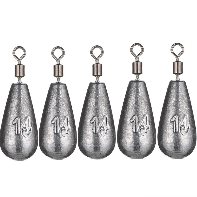 5pcs/lot 3.5g 5g 7g 10g 14g 20g Fishing Weight Sinker Water Drop Weights Carp Fishing Baits Sinker Fishing Tackle Accessories