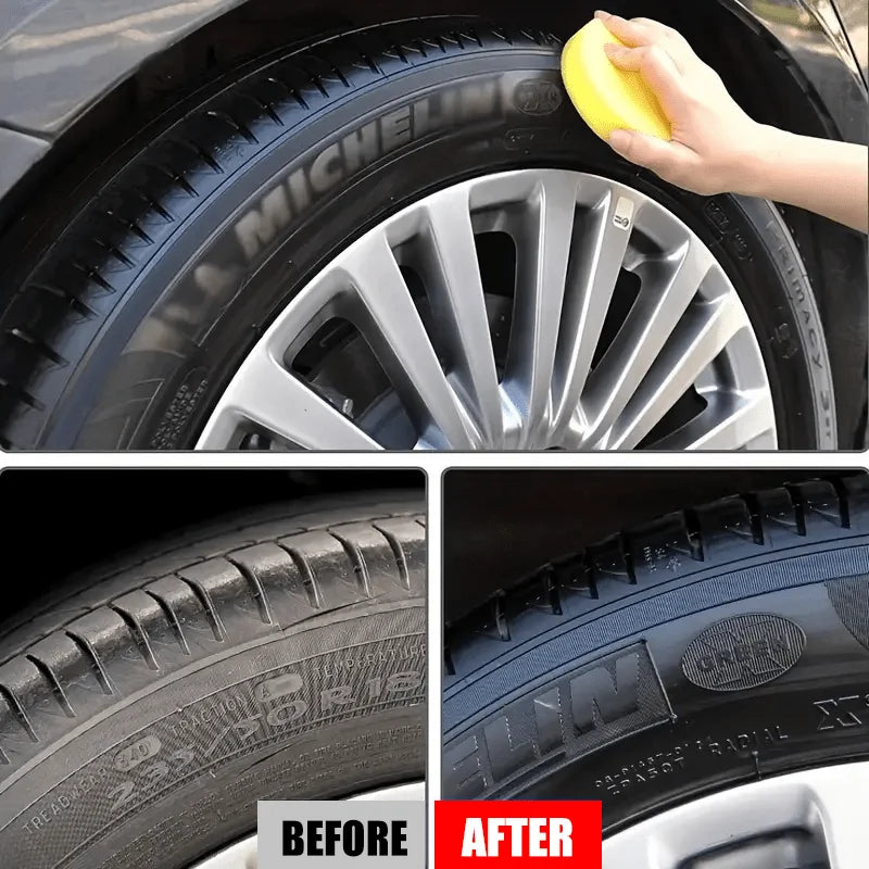 NEW Car Bumper Repair Paste - Restores Artificial Leather with Plastic, Enhances Black Effect, Car Polishing with Refurb Coating
