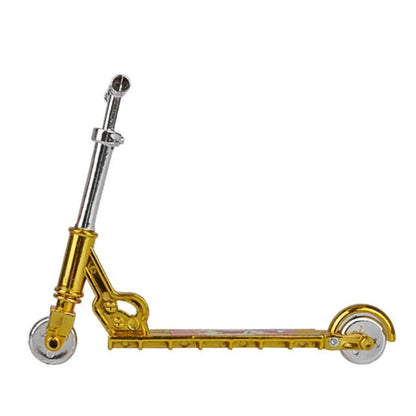 Fingerscooter för fingertrick – mini-scooter i plast, 1-pack