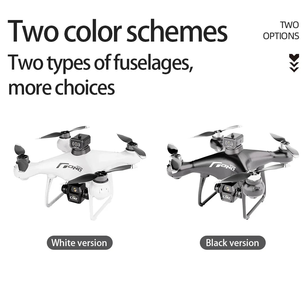 ZFR E55 Drone Mini Dual Camera 8K Aerial HD Profesional Helicopter GPS Positioning Avoidance Bushless Motor Drone UAV