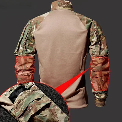 Utomhus taktisk dräkt för män Airsoft stridsskjortor