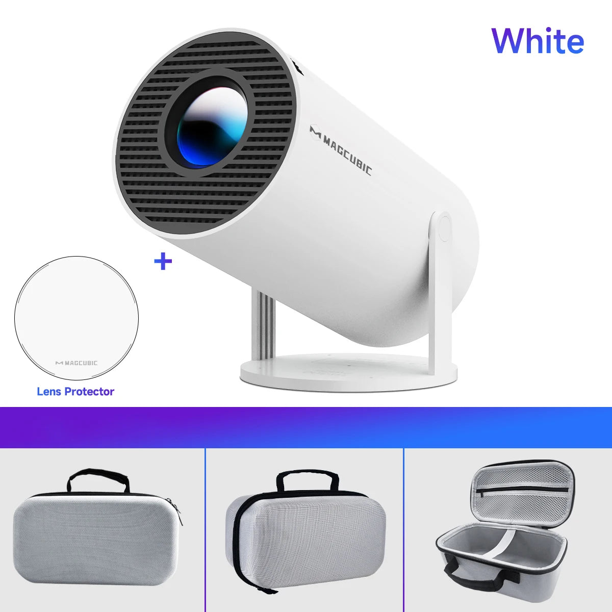 Magcubic Projektor HY300 Pro – 4K Android 11, WiFi6, 290 ANSI, Bluetooth 5.0