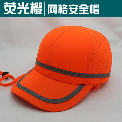 Bump Hat for Safety Baseball Cap Style Hard Hats for Adult Men Women Breathable Lightweight for Head Protection Short Brim