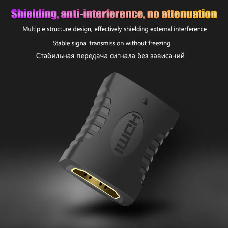 HDMI-förlängningsadapter hona till hona – 4K och 1080p