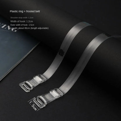 Good Load Bearing Transparent Bra Straps Detachable Anti Slip Underwear Strap Invisible Adjustable Shoulder Strap Evening Dress