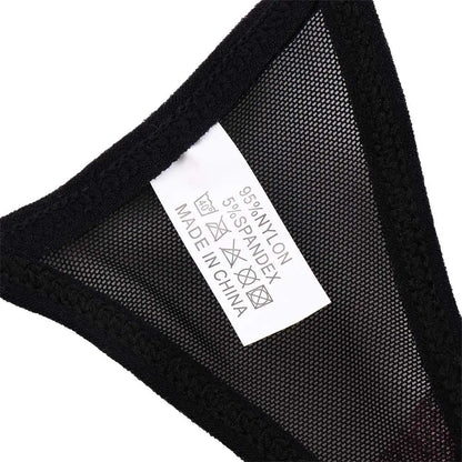 Ladies Women Embroidery Transparent Lingerie Lace Panties Underwear Panty Brief