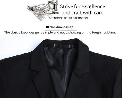 ZHUOLIN Herrkavaj Slim Fit – Sträcktyg Formell Bröllop Kontor Sport Marinblå Grå Svart Vinröd EU S–3XL