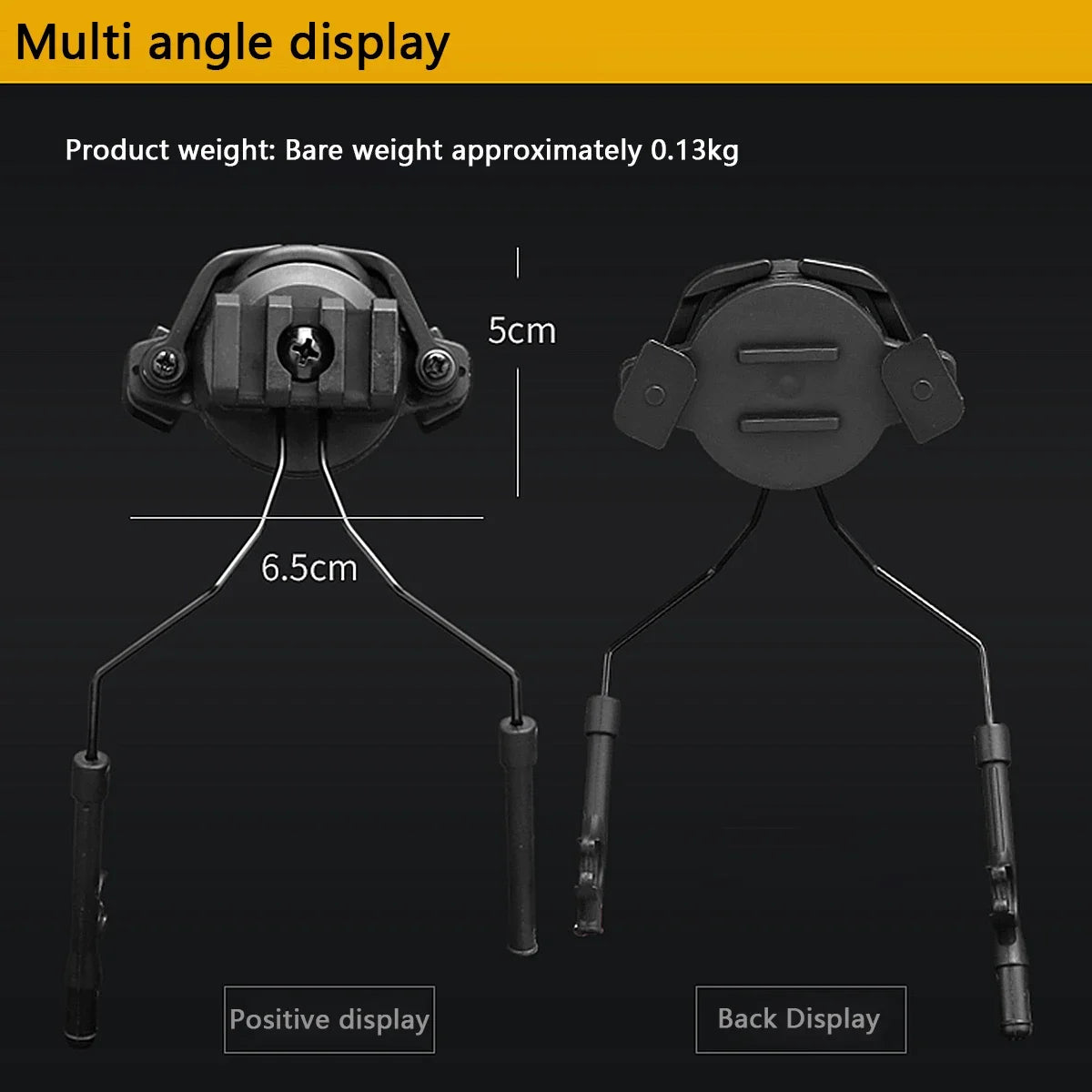 Tactical Helmet Headset Non-picking Noise-Cancelling Headset For Gen5 Helmet Headset Baofeng Radio PTT Adapter Mobile Earphone