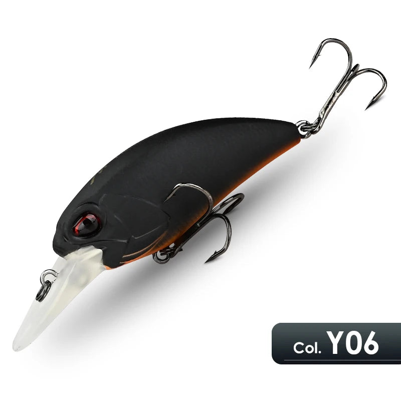 MEREDITH JERK CRANK M65 Floating 14g Hot Model Fishing Lure Hard Bait 11Color Wobbler Crank Quality Professional Depth 2.0-2.5m