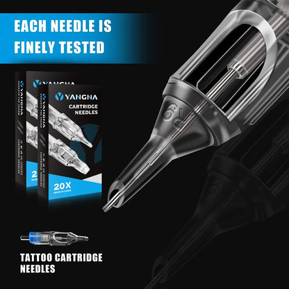 20/10PCS EMALLA Cartridge Tattoo Needles RL RS M1 RM Disposable Sterilized Safety Cartridge Needle for Rotary Tattoo Machine Pen