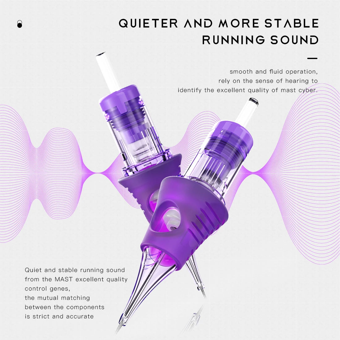 Mast Cyber Tattoo Cartridge Needles Disposable Permanent Makeup PMU SMP Shader Round Liner Micro-blade Accessories for Machine