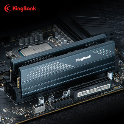 KingBank KFXB Series DDR5 Memory 24GBx2 6800MHz 6000MHz Dual Channel for Gaming And Overclocking with Heatsink Black