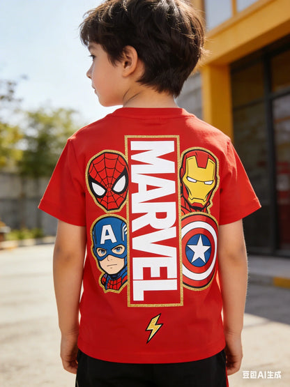 Bestseller-Spring/Summer Children's 3D Cool Print T-Shirt for Boys and Girls for Outdoor Activities.High-quality,breathable top.