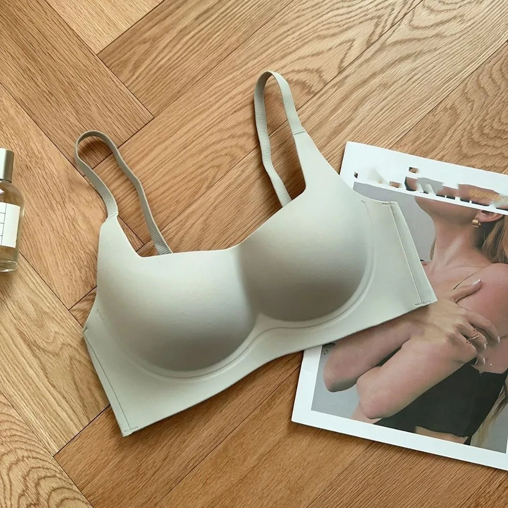 Fashion Shockproof Seamless Bra Anti-sagging Underwear Bralette for Women Intimates Push Up Bra Girl