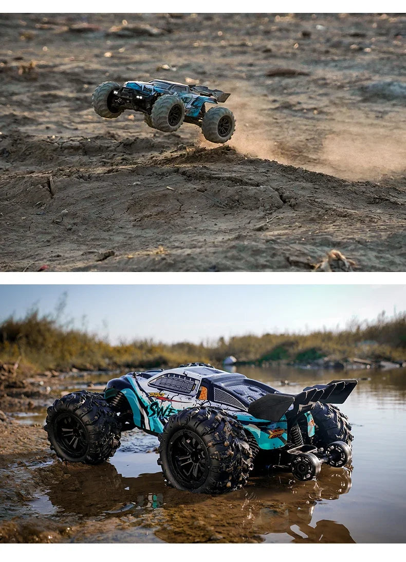 MJX VS RC Car SCY 16101 16102 PRO 4WD 70Km/h 1/16 High Speed Drift Monster Off-road Remote Control Vehicle Electric Crawler