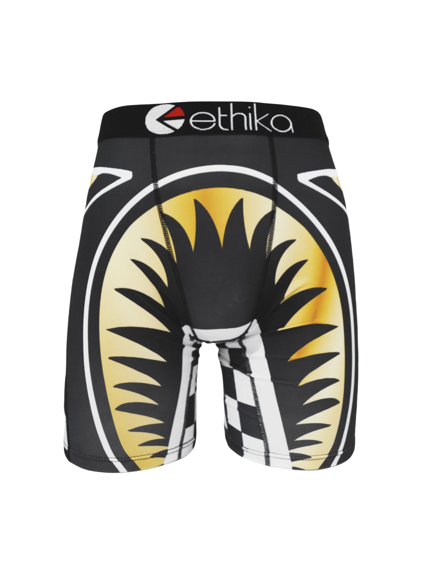 ETHIKA Herrboxers – Andningsbar Mesh-kil, Tryckta Mönster, Plus Size S–3XL