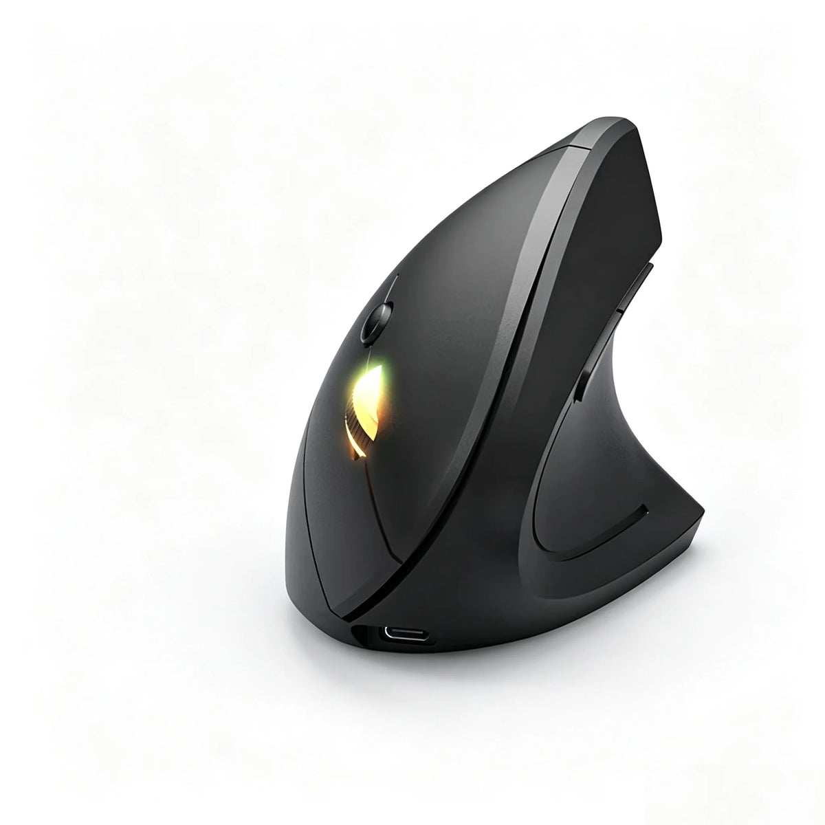 2.4G trådlös Bluetooth ergonomisk vertikal optisk mus uppladdningsbar