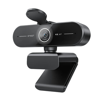 EMEET 4K/1080P Webcam for PC/Computer PDAF Auto Focus Video Camera With Dual Mics Web Camera Works for Zoom/Teams