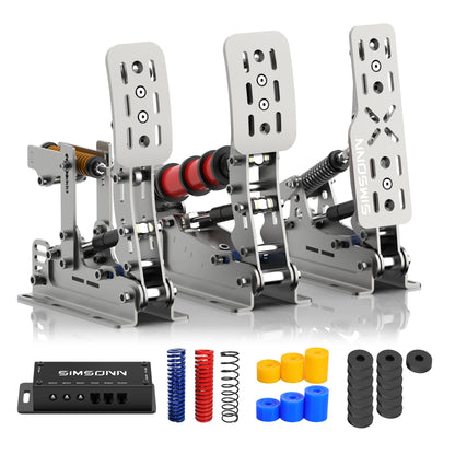 SIMSONN Plus X Sim Racing Simulator Pedal PC Simracing Pedals Support VAM Series Vibration Motor Driving Game Accessories