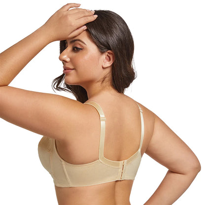 Plus Size Lace Bras For Women Sexy Brassiere Thin Wireless Lingerire Comfortable Underwear