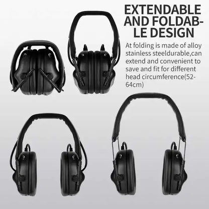 Taktiskt Headset utan Ljudupptagning & Brusreducering - Jakt & Airsoft