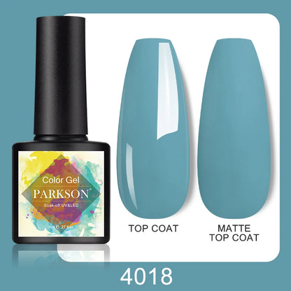 Parkson No Wipe Top Base Coat Nail Gel polish Design Enhancer Varnish Semi Permanent Soak Off UV LED Nail Art Tool
