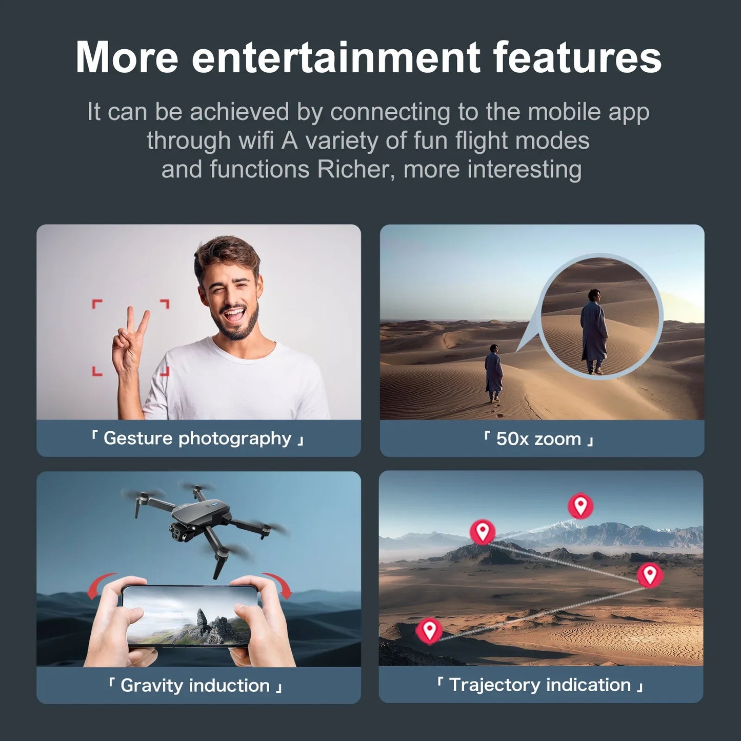 New E88 GT 4K Professional High-definition Drone Aerial Photography 12.5-inch Screen Remote Control Optical Flow Quadcopter Toys
