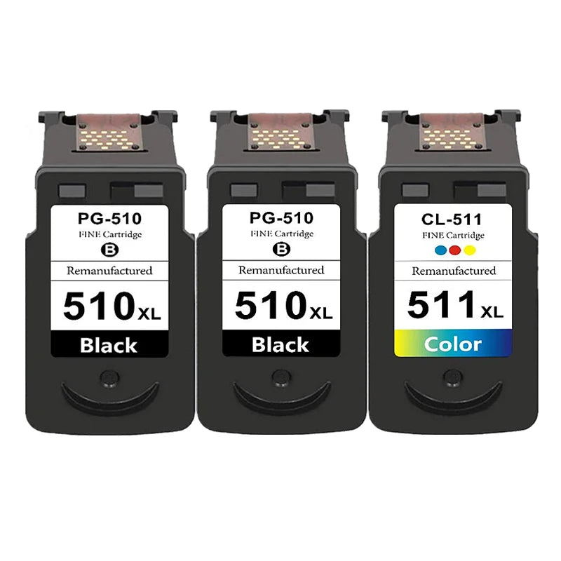 PG510 CL511 Kompatibel Bläckpatron för Canon PIXMA-skrivare