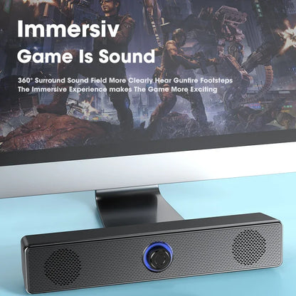 Wired Wireless Bluetooth Speaker Sound Box Bar Soundbar Computer PC TV Laptop Desktop Music Portable Caixa De Som Audio System
