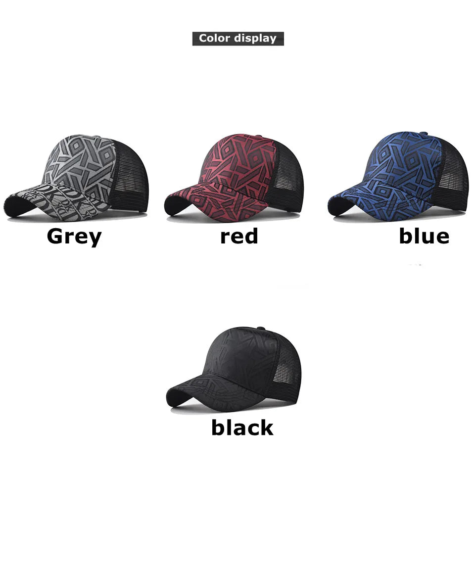 54-60Cm Adjustable New Thousand Birds Rhombus Plaid Baseball Men's and Women's Plaid Cap Plaid Fashion Hat Black Flat Brim Hat