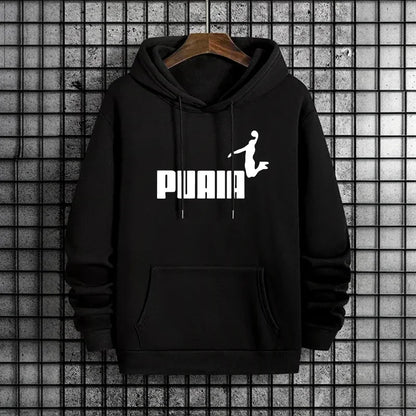 2026 New Men's and Women's Hoodies Urban Casual Fashion Sport Pullover High Quality Solid Color Hooded Sweatshirt