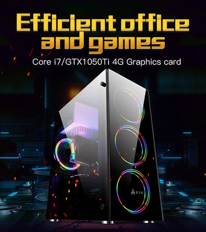 AOTESIER Gaming PC Desktop – Intel Core I7 12700F 2.1 GHz, NVIDIA RTX 4070 Ti, 1TB NVME SSD, 16GB DDR4 RAM 3200, 750W Gold