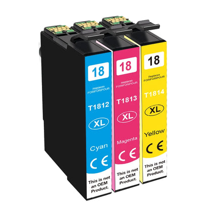 18XL T1811 Bläckpatron för Epson T18 XL T18XL 1811-1814 Kompatibel