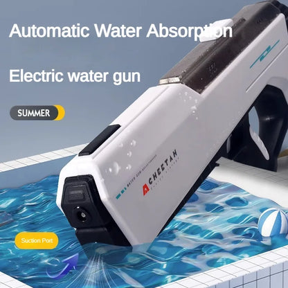 Automatisk högtrycksdriven elektrisk vattenpistol för vattenkrig