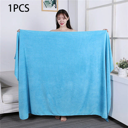Beauty salon towels adult thickening large bath towels that soft absorb water do not shed hair multi-purpose micrmicrofiber towe